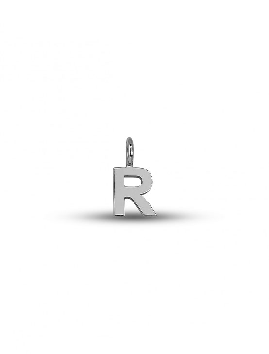 Letter R - Silver